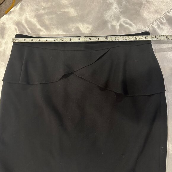 Express Black Peplum Pencil Skirt, Size 12 - Picture 6 of 12